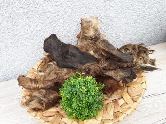 Pferde - Haut mit Fell 200 g