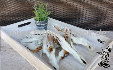 Kaninchen - Ohren mit Fell 200 g